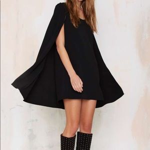 Nasty Gal Catherine Cape Dress